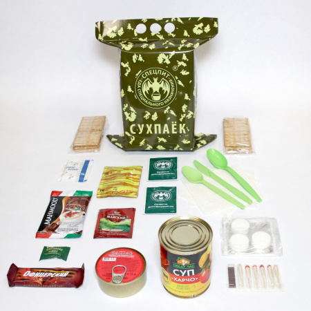 Сухой паек разовый Обед Вариант 3 (ИРП-Обед3) СПЕЦПИТ