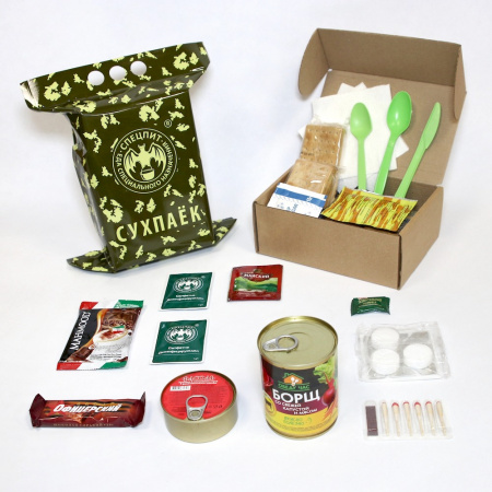 Сухой паек разовый Обед Вариант 1 (ИРП-Обед1) СПЕЦПИТ