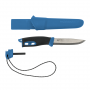 Нож Morakniv Companion Spark Blue, нержавеющая сталь, синий