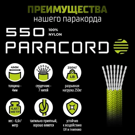 Наборы для плетения темляков из паракорда COLOR