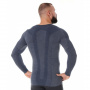 Термобелье мужское Brubeck футболка с длинным рукавом шерсть мериноса COMFORT WOOL