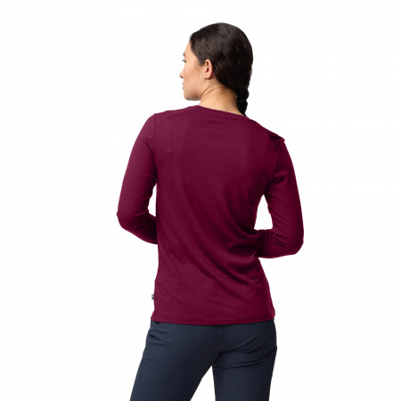 Футболка с длинным рукавом женская Fjallraven Abisko Wool LS W