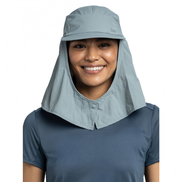 Кепка Buff Desert Cap Solid Flint