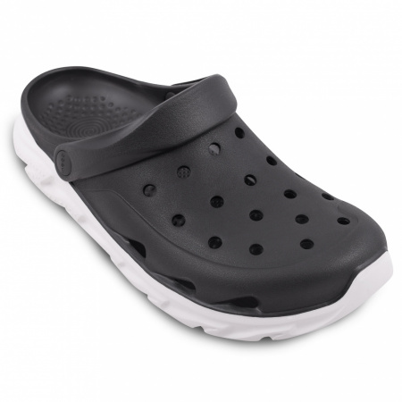 Сабо COQUI мужские 6431 черный-белый, Black-White, 45