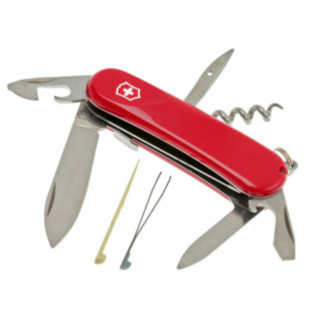 Нож перочинный Victorinox Evolution S13 (2.3813.SE) 85мм 14функц. красный карт.коробка