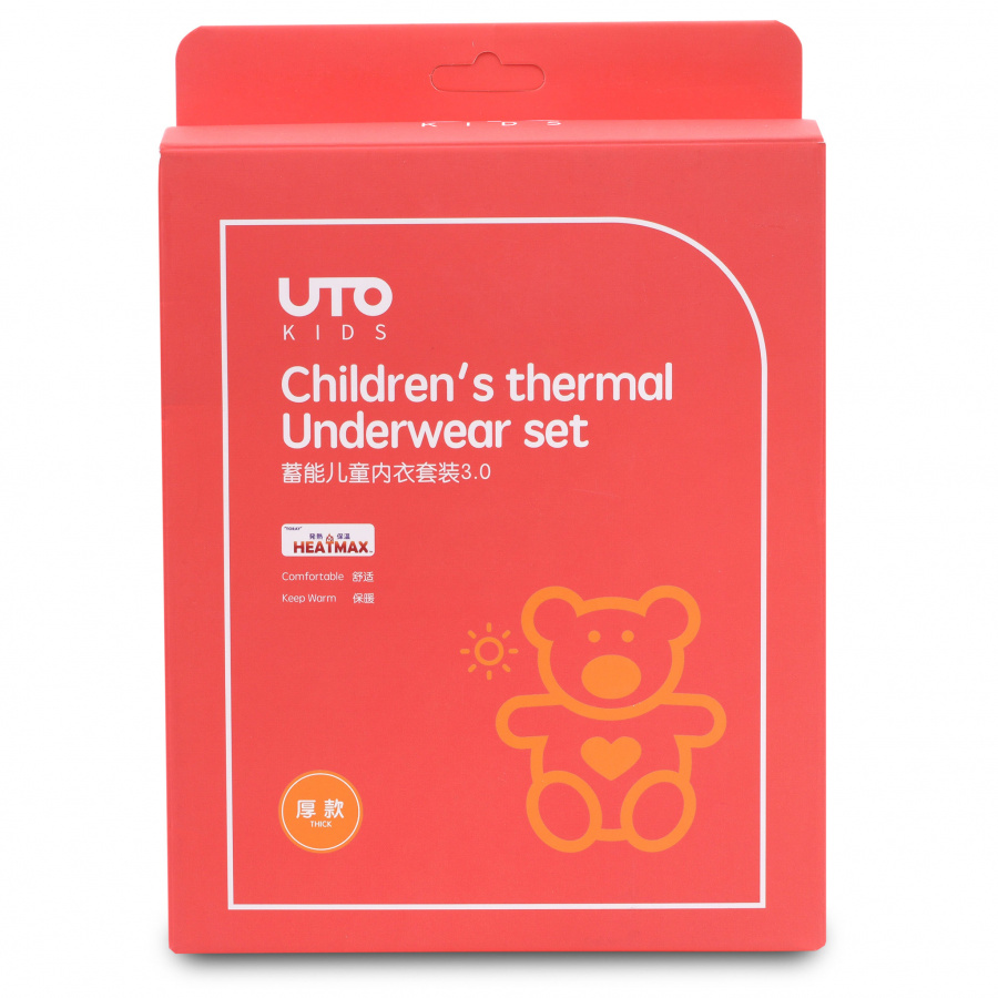 Термобелье детское комплект UTO Children's Thermal 3.0 HeatMax