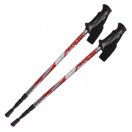 Палки Tramp треккинговые Scout 140 (красные) TRR-009