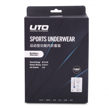 Термобелье UTO комплект Sports Bamboo Charcoal W's 973202
