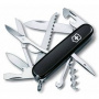 Нож перочинный Victorinox Huntsman (1.3713.3) 91мм 15функций черный карт.коробка