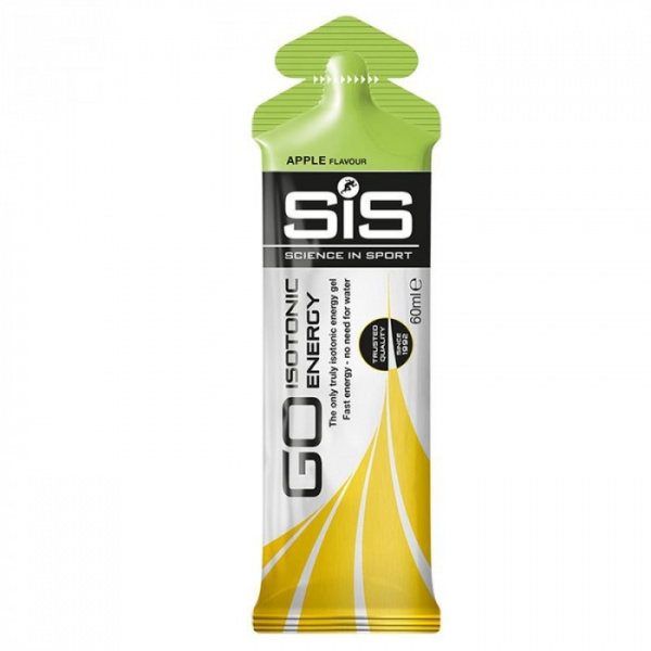 Гель энергетический углеводный SIS Go Isotonic Gel, Яблоко, 60мл Science in Sport