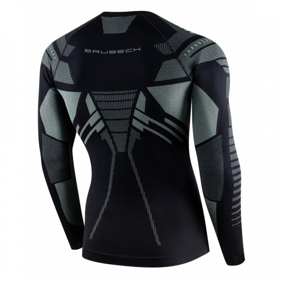 Термобелье мужское Brubeck футболка с длинным рукавом зональная DRY