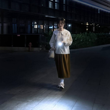 Фонарь Fenix E03R, синий