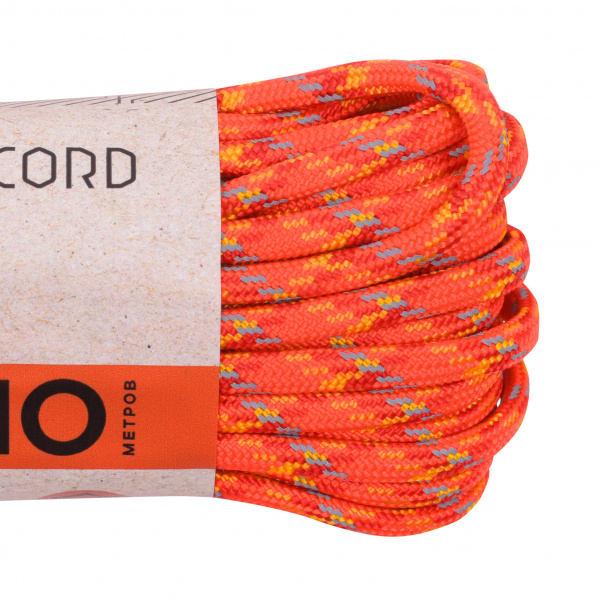Паракорд 550 T-Gear x CORD nylon 10м световозвращающий