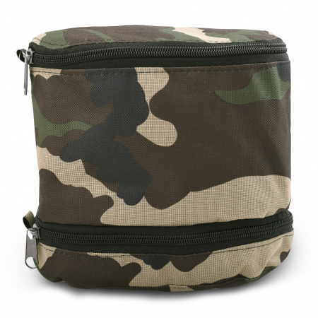 Набор посуды для солдата (котелок 1,7л, крышка 0,5л, фляга 0,7л, ложка,чехол) титан (Роза ветров)