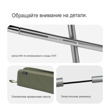 Табурет складной Naturehike Yamami XL01 Ultra light CNK2550JJ011