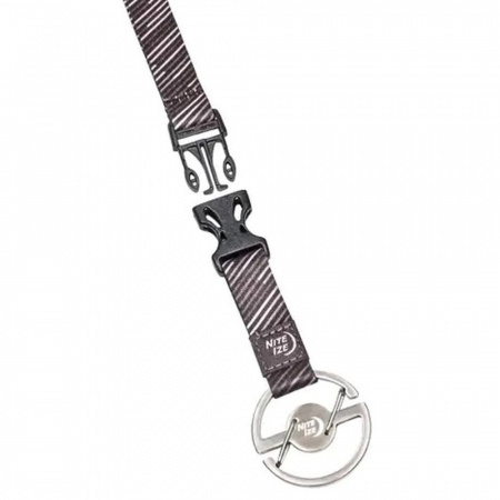 Брелок для ключей NiteIze Medallion Key Lanyard, стальной