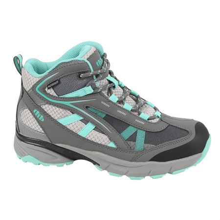 Ботинки женские треккинговые THB Giona с мембраной серые/ментоловые 41