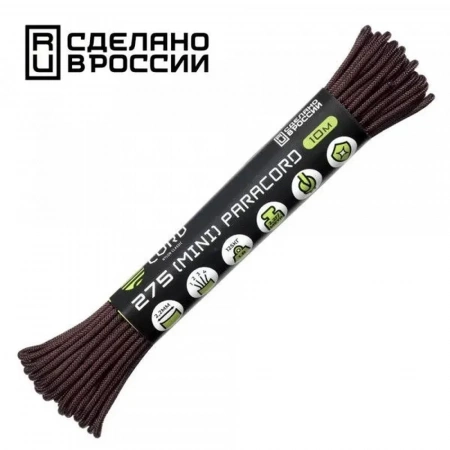 Паракорд 275 (мини) CORD nylon 10м RUS (bordo)