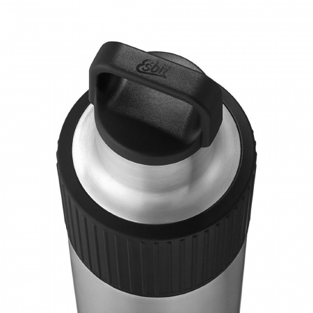 Термос Esbit SCULPTOR, из нержавеющей стали с резиновой накладкой, стальная, 1.0 л