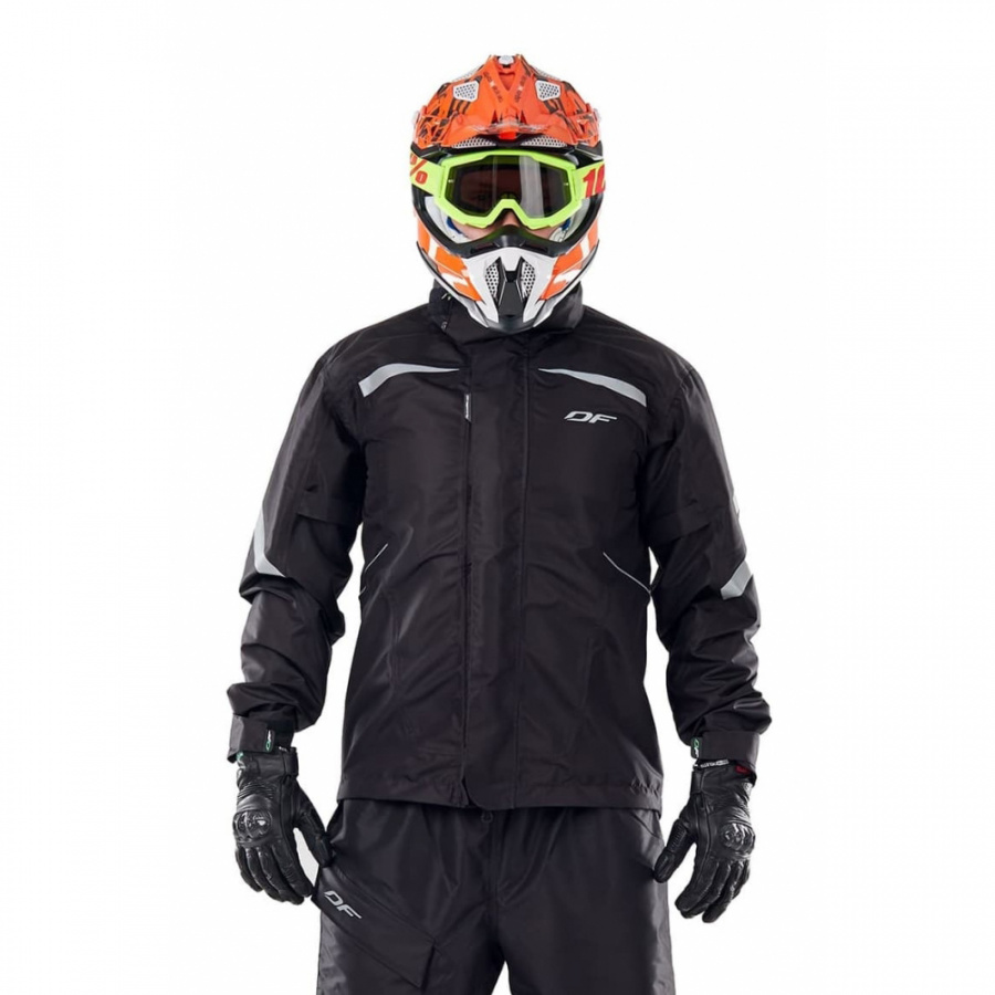 Dragonfly Куртка - дождевик. EVO BLACK (мембрана) (L)