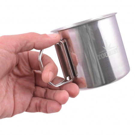 Кружка MUG FOLD-480 мл, складные ручки, «Tourist»