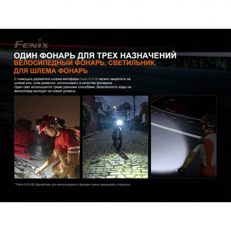 Фонарь велосипедный светодиодный Fenix BC21RV30