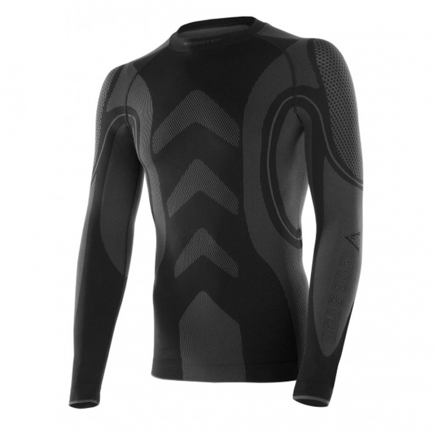 Термобелье мужское Brubeck футболка с длинным рукавом WEBSTER FUNCTION черная S