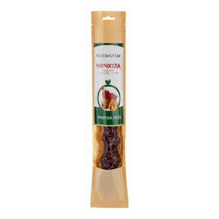 Чурчхела гранатовая с грецким орехом (Полезнотека)