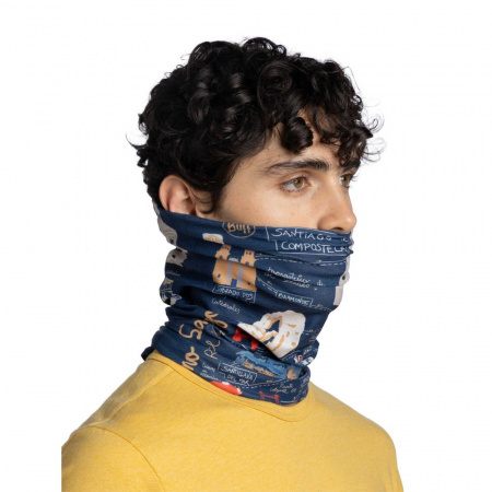 Бандана Buff CoolNet UV Camino Norte Navy