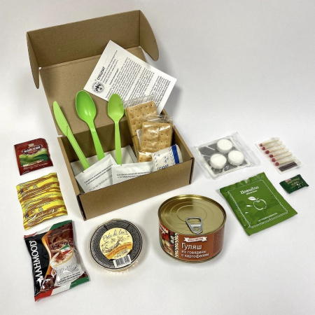 Сухой паек разовый Ужин Вариант 2 (ИРП-Ужин2) СПЕЦПИТ