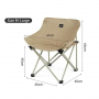 Стул складной Naturehike Stellaluna T01 Gathering Moon Chair CNH23JU13002