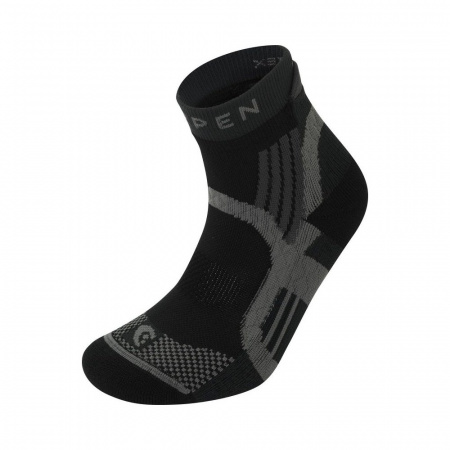 Lorpen Носки женские X3TPWE T3 TRAIL RUNNING PADDED ECO (413416, Цвет 1887 Total Black, Размер S)