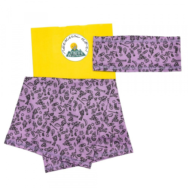 Бафф Wonder Trail Print Lilac