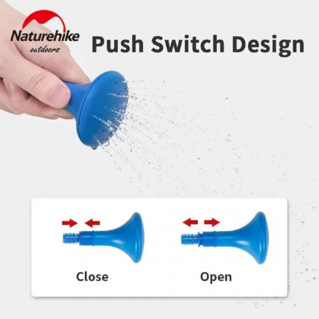 Душ туристический подвесной Naturehike Dawn Bath Outdoor Solar Shower