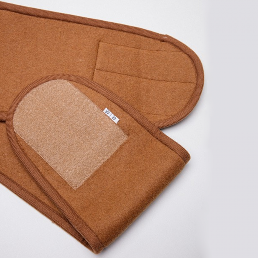 Пояс валяный из верблюжьей шерсти ПРЕМИУМ