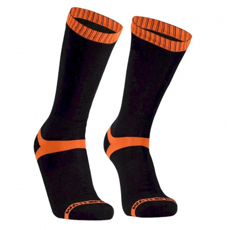 Водонепроницаемые носки Dexshell Hytherm Pro черно-оранжевые L (43-46)