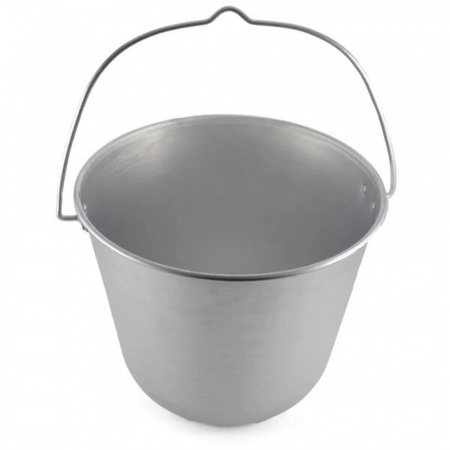 Котелок костровой конический, 9 л, алюм. (Следопыт)