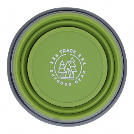 Стакан силиконовый оливковый 200 мл. Track