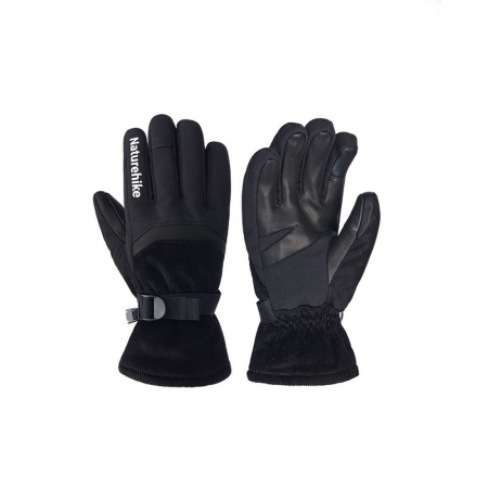 Перчатки Naturehike Sheepskin ski warm gloves CNK2550FS012 черные XL