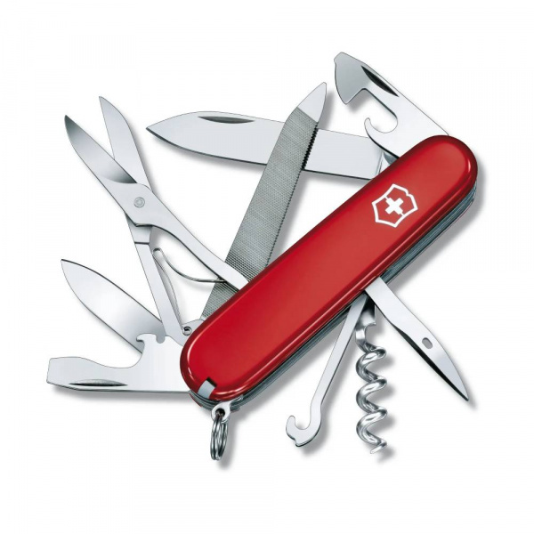 Нож перочинный Victorinox Mountaineer (1.3743) 91мм 18 функций красный