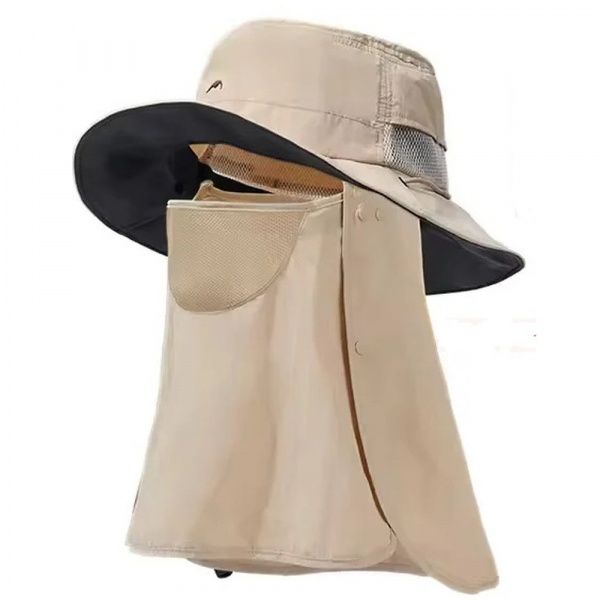 Панама Naturehike Full protective big-brimmed fisherman's hat CYY2521FS014