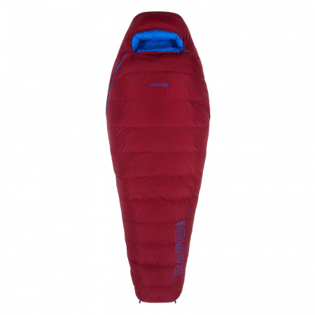 Red Fox Спальный мешок пуховый Rapid -40C right (Regular, 1282/т.красный/синий)