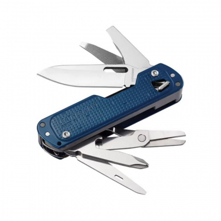 Мультитул Leatherman Free T4 (832879) 12 функций синий
