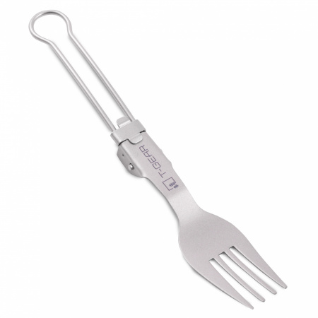 Складная вилка титановая T-Gear Titanium Folding Fork