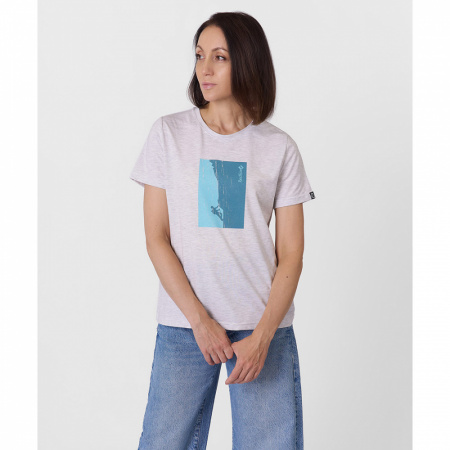 Red Fox Футболка Rock Женская (XS, 7000/св.серый)