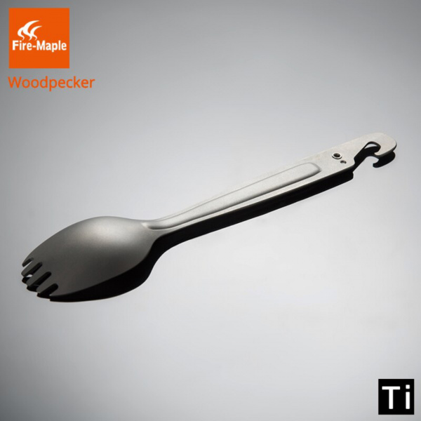 Титановая ловилка с инструментом для декомпрессии пустых газ. картриджей Woodpecker