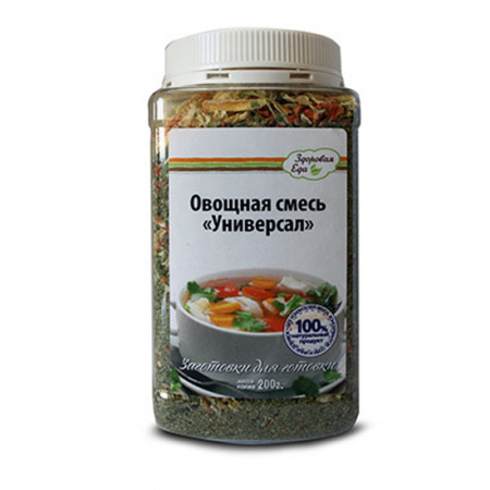 Овощная смесь Универсал ПЭТ 200 г (Здоровая Еда)