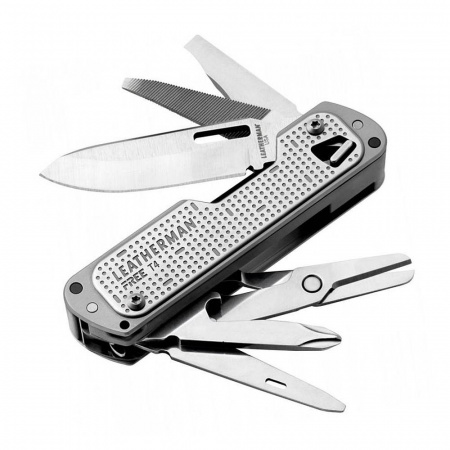 Мультитул Leatherman Free T4 (832686) 12 функций серебристый