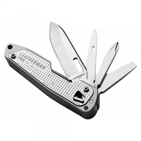 Мультитул Leatherman Free T2 (832682) 8функций серебристый