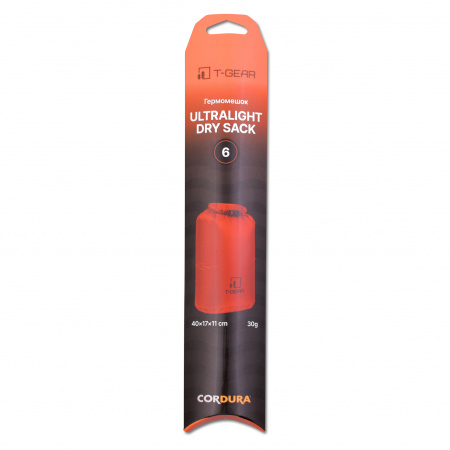 Гермомешок T-Gear Ultralight Dry Sack 6